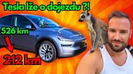 Překvapila nás spotřeba nové Tesly Model Y 2025. Málem jsme nedojeli